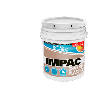 IMPAC Cemento plástico blanco